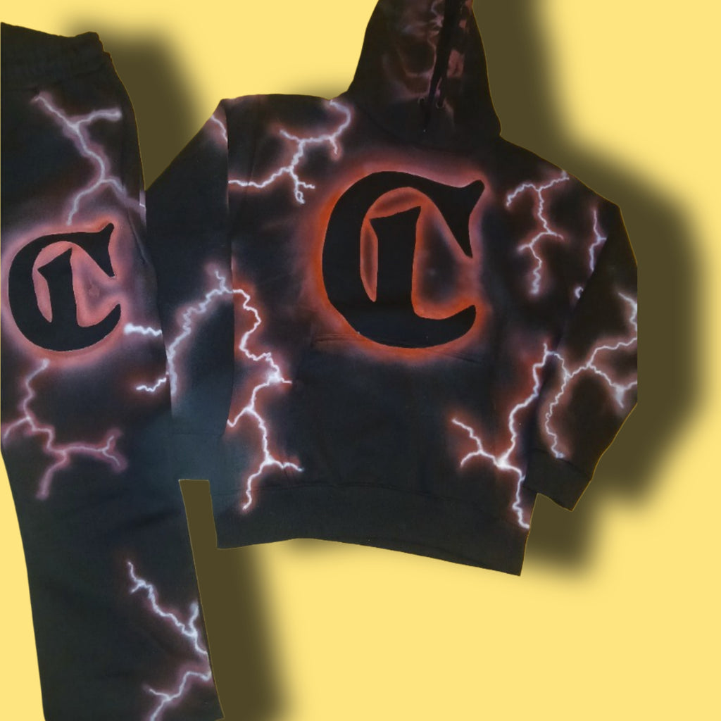 Lightning Strike Custom SweatSuit