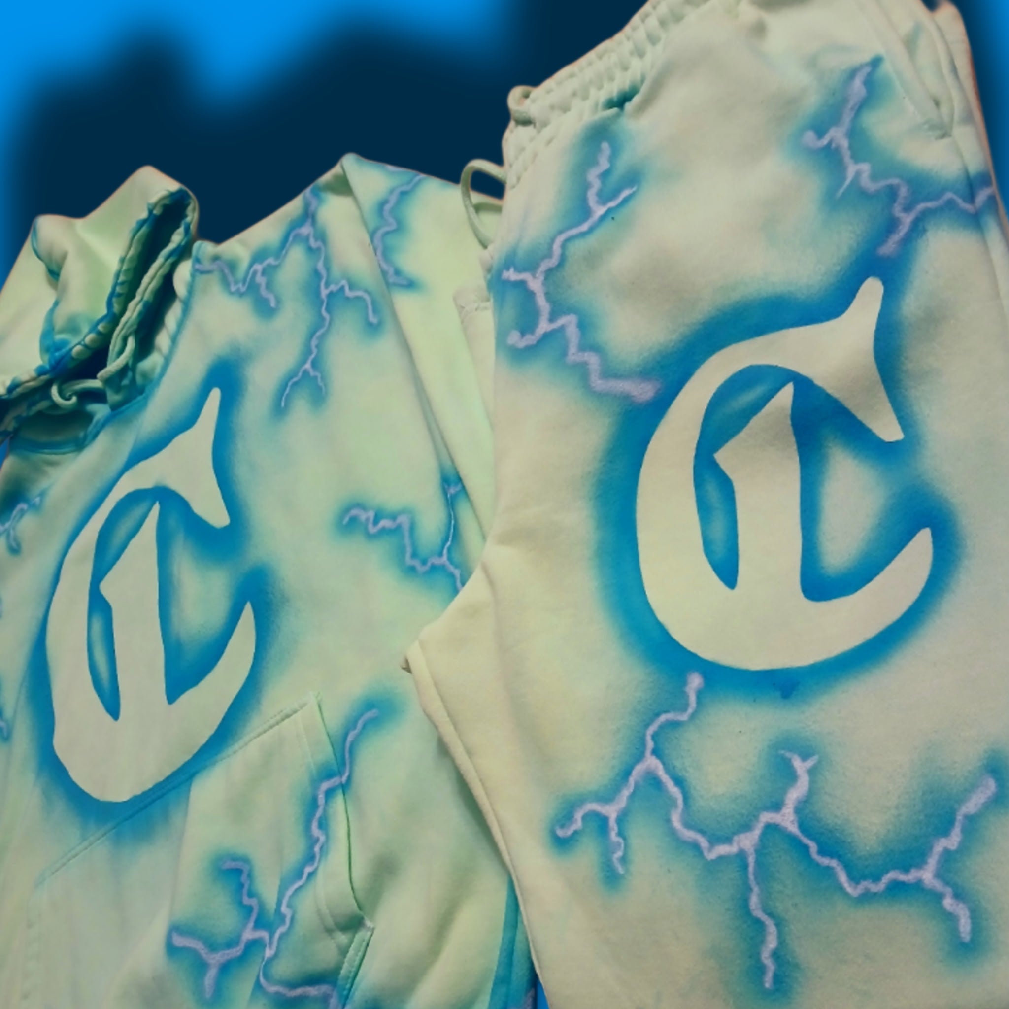 Lightning Strike Custom Sweatsuit